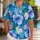 Blue Hibiscus Family Beach Vacation Matching Floral Look for Women, Men, Boys, and Girls Hawaiian Shirt - 1