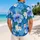Blue Hibiscus Family Beach Vacation Matching Floral Look for Women, Men, Boys, and Girls Hawaiian Shirt - 2