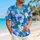 Blue Hibiscus Family Beach Vacation Matching Floral Look for Women, Men, Boys, and Girls Hawaiian Shirt - 6