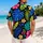 Colorful Tropical Leaves And Flowers For Poolside Vacations And Couples’ Getaways Hawaiian Shirt - 2