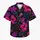 Purple Tropical Flower Couple Outfit for Cruises, Resorts, and Island Vacation Getaways Hawaiian Shirt - 7