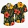 Colorful Hibiscus Family Florals for Tropical Vacation Matching Summer Outfits Mom Dad Kids Hawaiian Shirt - 5
