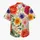 Colorful Botanical Blooms for Tropical Vacations and Resort Weekends, Men’s Style Hawaiian Shirt - 7
