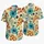 Pizza Slice Aloha Florals for Beach Vacations and Foodie Getaways for Pizza Lovers Hawaiian Shirt - 5