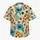 Pizza Slice Aloha Florals for Beach Vacations and Foodie Getaways for Pizza Lovers Hawaiian Shirt - 7