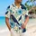 Blue Raven Hibiscus Aloha Style for Beach Holidays, Island Getaways, and Summer Days Hawaiian Shirt - 6