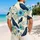 Blue Raven Hibiscus Aloha Style for Beach Holidays, Island Getaways, and Summer Days Hawaiian Shirt - 2