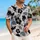 Mothman Cryptid Hibiscus Aloha Style For Beach Getaways And Night Market Adventures Hawaiian Shirt - 6