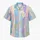 Pastel Vertical Stripes For Sunny Resort Days And Relaxed Summer Travel Style Wear Hawaiian Shirt - 7