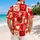 Red Heart Tropical Romance For Valentine's Getaways And Couples' Beach Vacation Days Hawaiian Shirt - 2