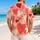 Coral Heart Motifs for Romantic Getaways and Valentine's Day Celebrations for Modern Men Hawaiian Shirt - 2