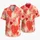 Coral Heart Motifs for Romantic Getaways and Valentine's Day Celebrations for Modern Men Hawaiian Shirt - 5