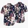 White Plumeria and Palm Fronds for Tropical Vacations and Resort Weekends for Relaxed Men Hawaiian Shirt - 5