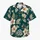 Teal Botanical Blossoms For Island Getaways And Resort Evenings, Men's Vacation Style Hawaiian Shirt - 7