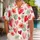 Watercolor Heart Island Blooms for Romantic Beach Days and Sunny Resort Getaways Hawaiian Shirt - 1
