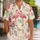 Pink Flamingo And Palm Leaf Beach Style For Tropical Vacations And Summer Getaways Hawaiian Shirt - 1