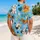 Playful Cartoon Dogs with Bones and Beach Toys for Sunny Vacation Style Pet Lovers Hawaiian Shirt - 2