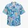 Aqua Plumeria And Geometric Island Motifs For Resort Vacations And Beach Getaways Hawaiian Shirt - 7