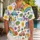 Rainbow Island Doodle Motifs for Sunny Vacation Days and Playful Weekend Outfits for Men Hawaiian Shirt - 1