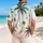 Palm Trees and Flying Birds for Island Getaways and Relaxed Summer Vacations for Men Hawaiian Shirt - 2