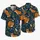Orange Fox Wildflower Garden for Resort Vacations and Weekend Getaways Outdoors Hawaiian Shirt - 5