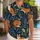 Orange Fox Wildflower Garden for Resort Vacations and Weekend Getaways Outdoors Hawaiian Shirt - 1
