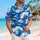 Blue Ocean Waves And Seafoam Foam For Coastal Vacations, Beach Days, And Summer Getaways Hawaiian Shirt - 6