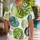 Green Teal Botanical Circles for Resort Getaways and Summer Vacation Style Men Hawaiian Shirt - 1