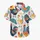 Colorful Folk Chickens for Sunny Island Getaways and Relaxed Summer Days for Men Hawaiian Shirt - 7