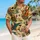 Retro Nautical Skull Shark Anchor Aloha Style for Beach Vacations and Summer Parties Hawaiian Shirt - 6