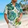 Tropical Monstera Leaves for Beach Vacations and Summer Getaways Men's Resort Style Hawaiian Shirt - 6