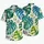 Tropical Monstera Leaves for Beach Vacations and Summer Getaways Men's Resort Style Hawaiian Shirt - 5