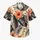 Coral Hibiscus And Charcoal Tropical Leaves For Sunny Island Getaways And Resort Days Hawaiian Shirt - 7