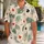 Ace Playing Cards and Tropical Palms for Casino Nights and Resort Weekends for Men Hawaiian Shirt - 1