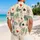 Ace Playing Cards and Tropical Palms for Casino Nights and Resort Weekends for Men Hawaiian Shirt - 2