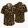 Black Gold Leopard Rosettes for Luxe Resort Nights and Bold Summer Getaways for Men Hawaiian Shirt - 5