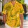 Golden Corn Motif For Summer Beach Parties, Island Vacations, And Resort Weekends Hawaiian Shirt - 1