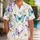 Pastel Butterfly Daisy Garden for Sunny Getaways and Resort Days, Men's Vacation Style Hawaiian Shirt - 1
