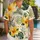 Tropical Palm Leaves And Golden Flowers For Beach Holidays And Relaxed Resort Getaways Hawaiian Shirt - 1