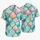 Iridescent Mermaid Scales for Tropical Beach Days, Summer Island Getaways, and Vacations Hawaiian Shirt - 5