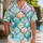 Iridescent Mermaid Scales for Tropical Beach Days, Summer Island Getaways, and Vacations Hawaiian Shirt - 1