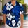 White Hibiscus and Cobalt Monstera for Tropical Beach Holidays and Resort Getaways for Men Hawaiian Shirt - 1