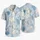 Blue Classical Busts and Ionic Columns for Resort Evenings and Art-Loving Travelers Hawaiian Shirt - 5