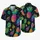 Neon Mosaic Pineapple Tropical Party Style for Beach Vacations and Summer Streetwear Hawaiian Shirt - 5