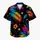 Neon Graffiti Palm Leaves for Beach Parties, Festivals, and Streetwear Style Men Hawaiian Shirt - 7