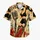 Retro Pin Up Girl with Guitar and Microphone for Beach Concert Summer Wear for Men Hawaiian Shirt - 7