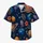 Retro Planets And Ringed Worlds For Summer Travel, Beach Parties, And Space Fans Hawaiian Shirt - 7