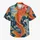 Japanese Koi Fish Ocean Waves for Beach Vacations and Resort Style Men's Summer Wear Hawaiian Shirt - 7