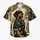 Black Dachshund Samurai Warrior With Dragon Spirit For Festival Adventures Streetwear Hawaiian Shirt - 7