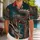 Retro Chinese Dragon Flame Motif For Festival Nights And Streetwear Enthusiasts Hawaiian Shirt - 1